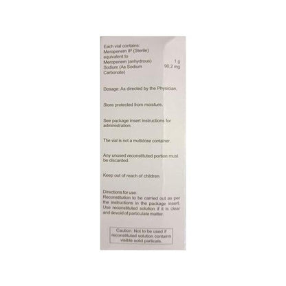 Acupenem 1gm Injection 1'S