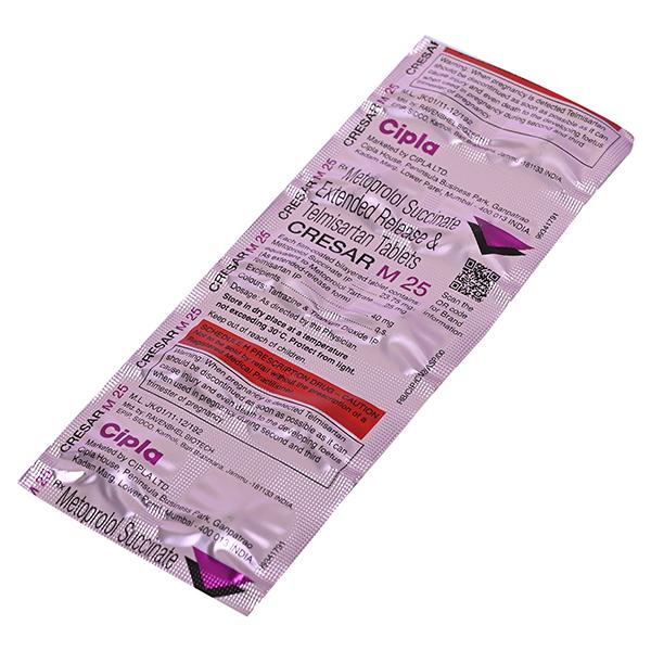 CRESAR M 25 Tablet 10's