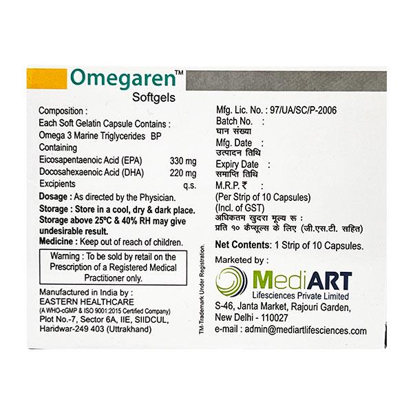 OMEGAREN Softgel Capsule 10's