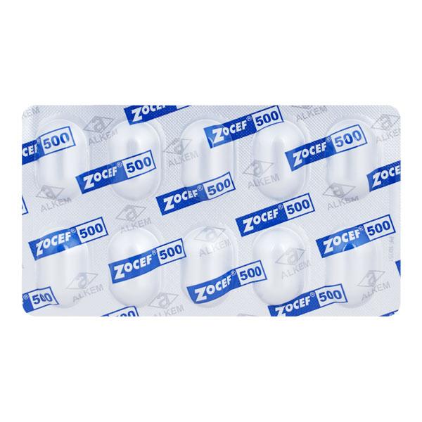 Zocef 500mg Tablet 10'S
