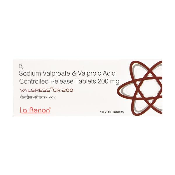 Valgress CR 200mg Tablet 10'S