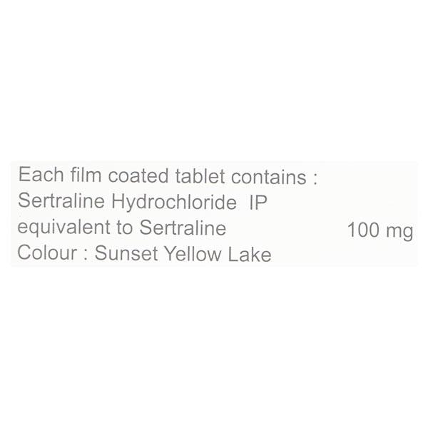 SERTRAX 100mg Tablet 10's
