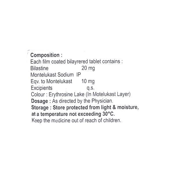 BILLASI M Tablet 10's