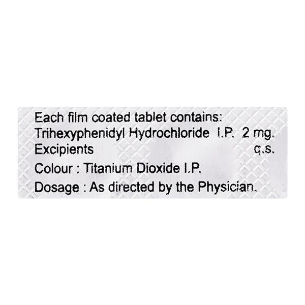 Trihexy 2mg Tablet 10'S