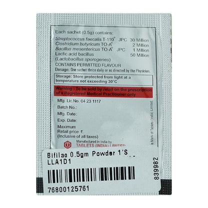 Bifilac 0.5gm Powder 1'S