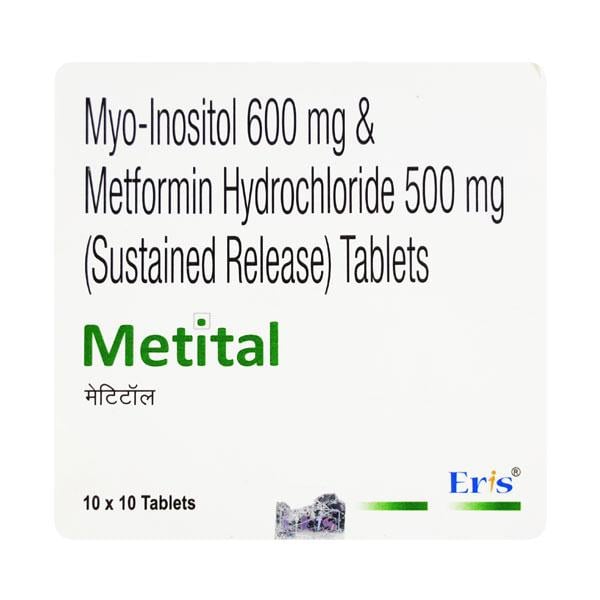 Metital Tablet 10'S