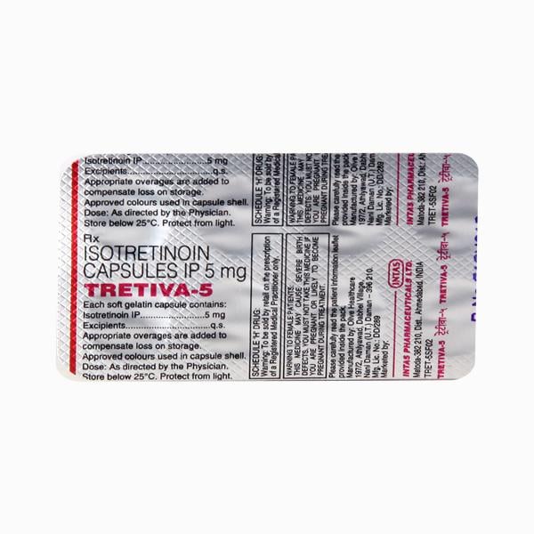 Tretiva 5mg Capsule 10'S