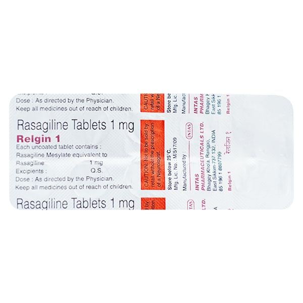 Relgin 1mg Tablet 10'S