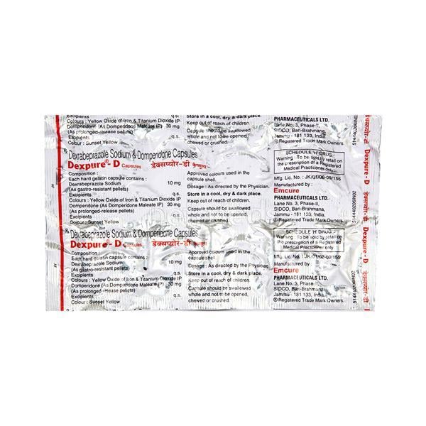 Dexpure D Capsule 10'S