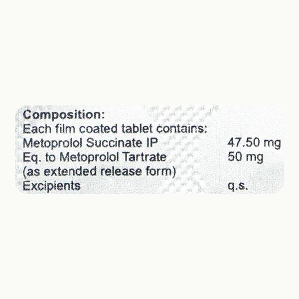 MITOLOL XL 50 Tablet 10's