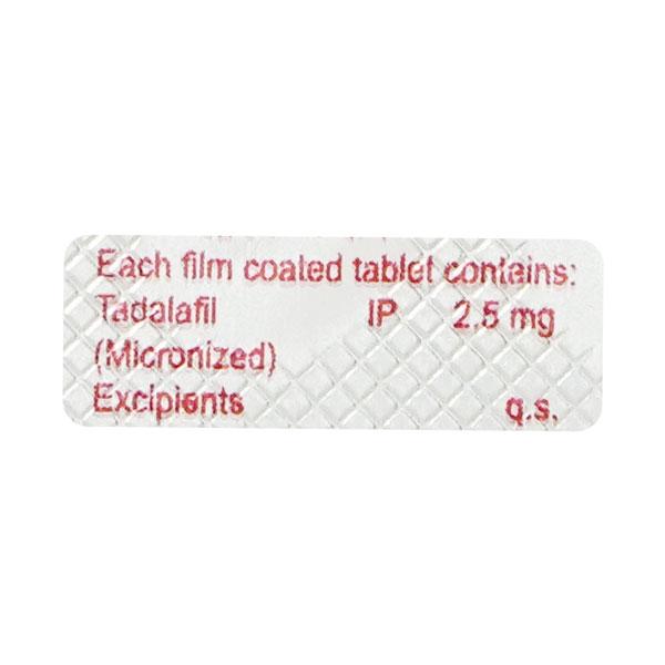 EDRIVE T 2.5mg Tablet 10's