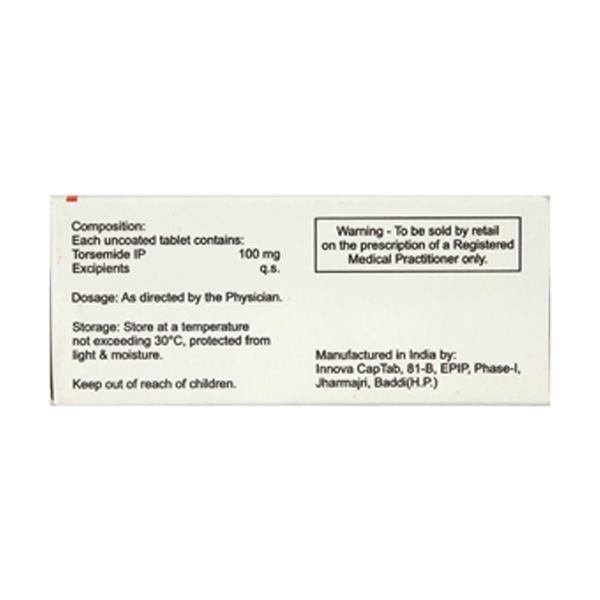 Torvigress 100mg Tablet 10'S