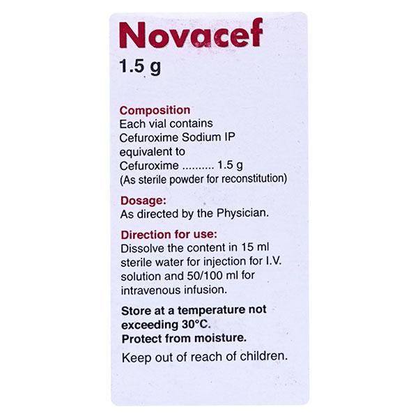 Novacef 1.5gm Injection 20ml