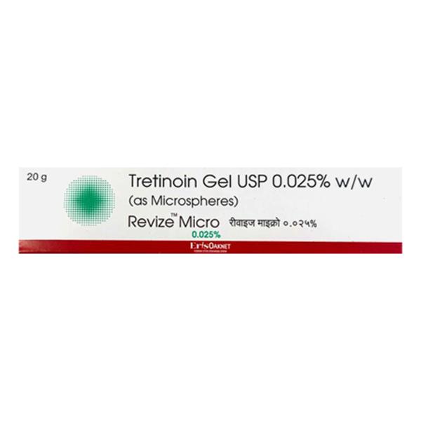 Revize Micro 0.025% Gel 20gm