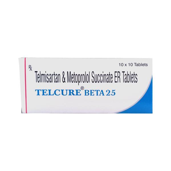 Telcure Beta 25mg Tablet 10'S