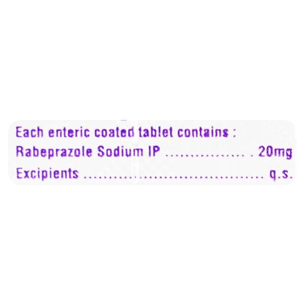 Rabipraz 20mg Tablet 10'S