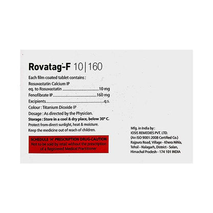 ROVATAG F 10/160 Tablet 10's