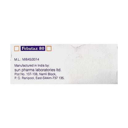 Febutaz 80mg Tablet 10'S