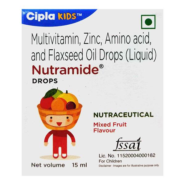 Nutramide Mixed Fruit Flavour Drops 15ml