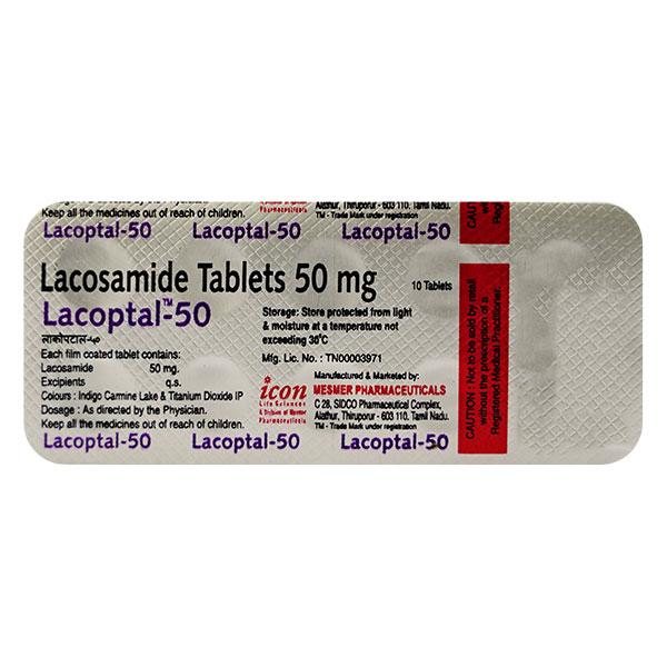 Lacoptal 50mg Tablet 10'S