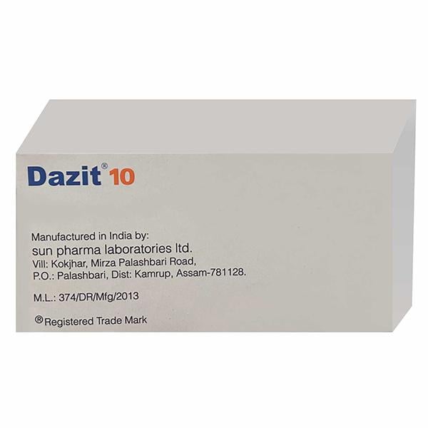 DAZIT 10 Tablet 15's