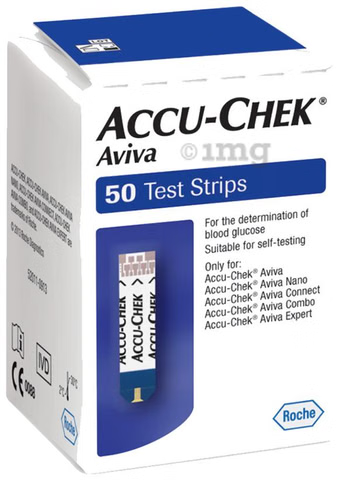 Accu-Chek Aviva Test Strip (Only Strips)