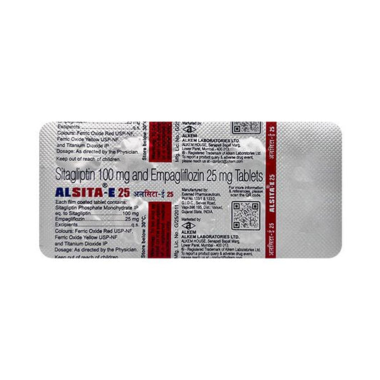 ALSITA E 25 Tablet 10's