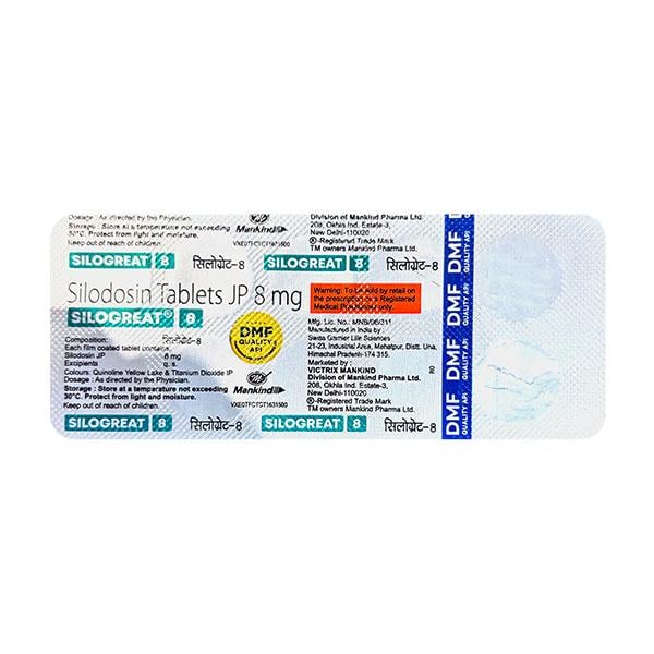 SILOGREAT 8 Tablet 10's