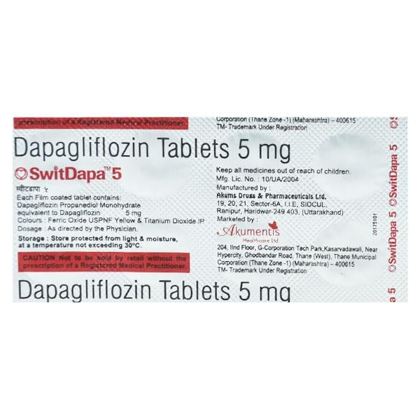 SWITDAPA 5 Tablet 10's