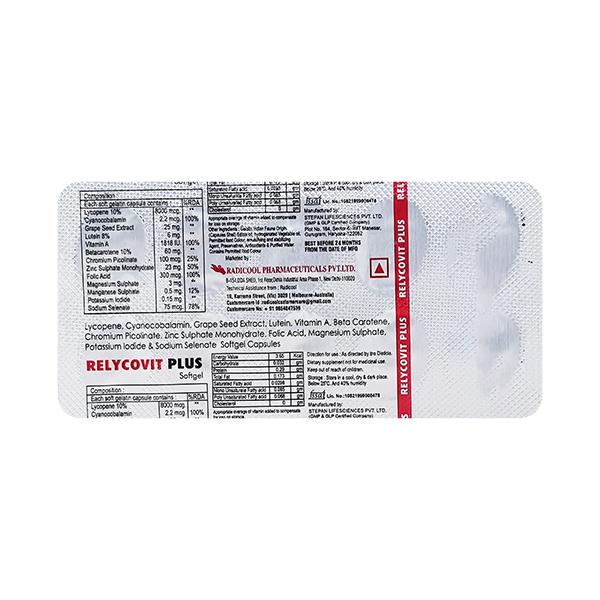 RELYCOVIT PLUS Capsule 10's