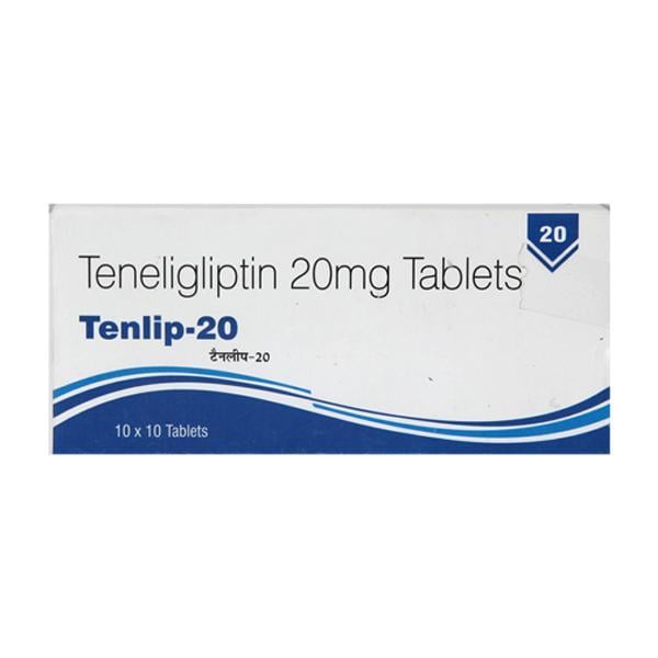 Tenlip 20mg Tablet 10'S