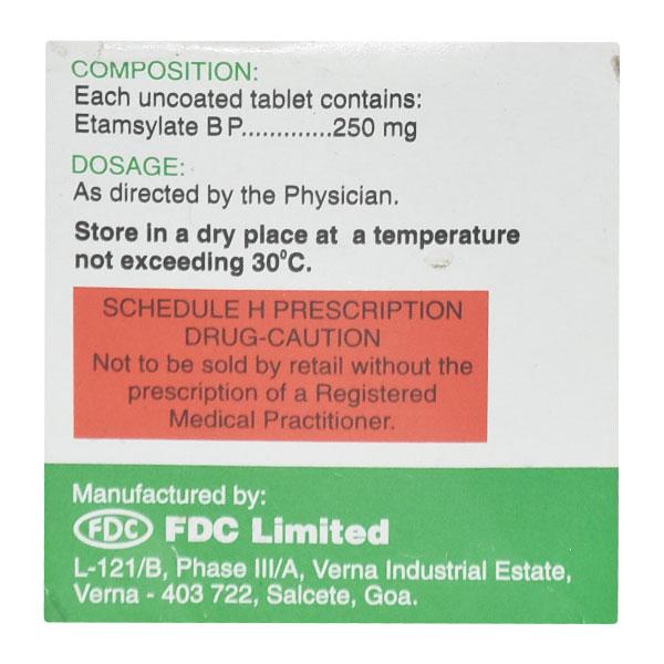 Ethasyl 250mg Tablet 10'S