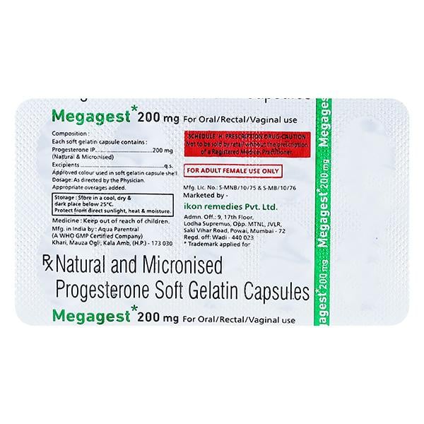 MEGAGEST 200 Softgel 10's