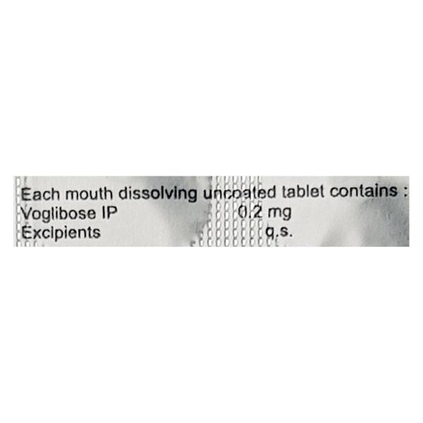 Voglistar MD 0.2mg Tablet 10'S