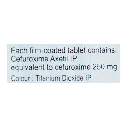BIPACEF 250 Tablet 10's