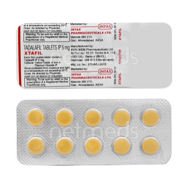 Xtafil 5mg Tablet 10'S