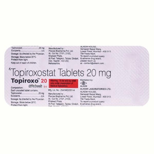 TOPIROXO 20 Tablet 10's