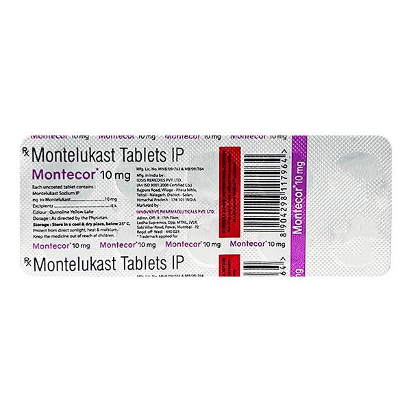 MONTECOR 10mg Tablet 10's