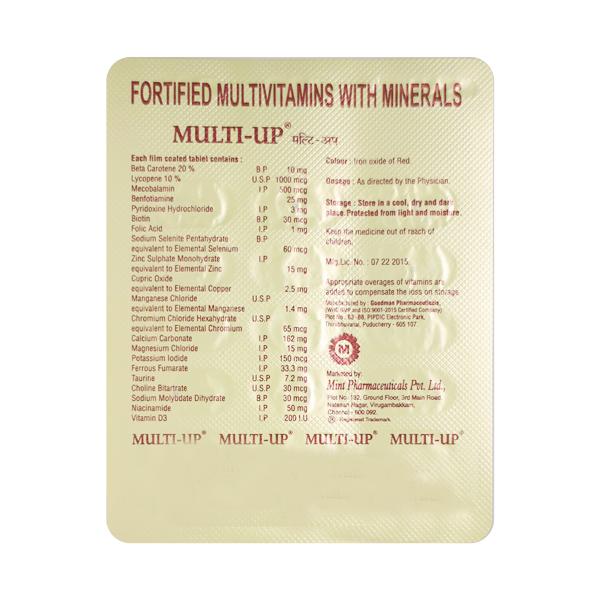 MULTI UP Tablet 15's