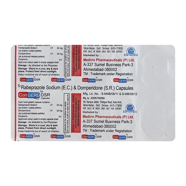 CONGERD DSR Capsule 10's