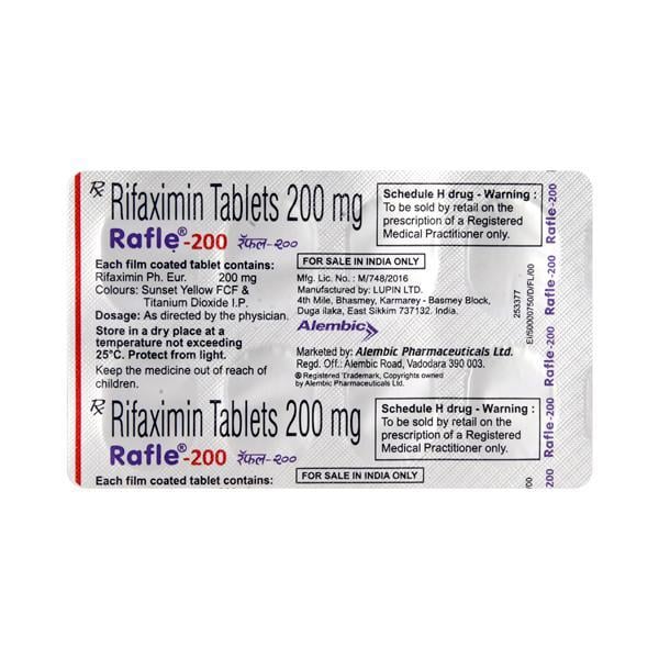 Rafle 200mg Tablet 10'S