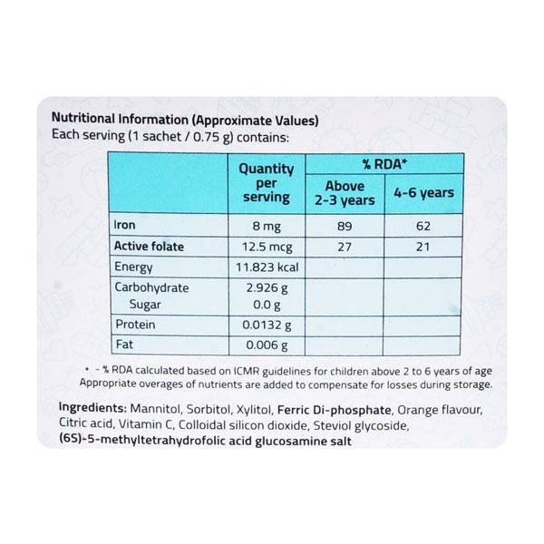 TASIRON Tangy Orange Flavour Sachet 15's