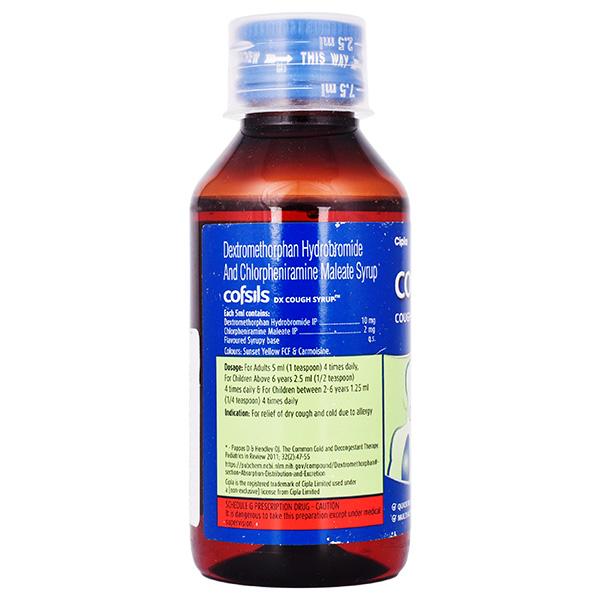 COFSILS DX Cough Syrup 100ml