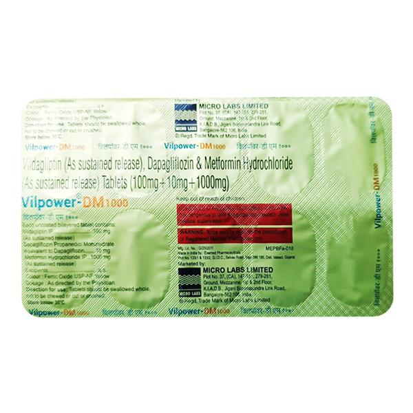 VILPOWER DM 1000 Tablet 10's