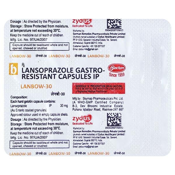 LANBOW 30 Capsule 10's