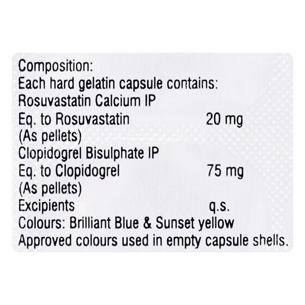 ADVASTAT CV 20mg Capsule 10's
