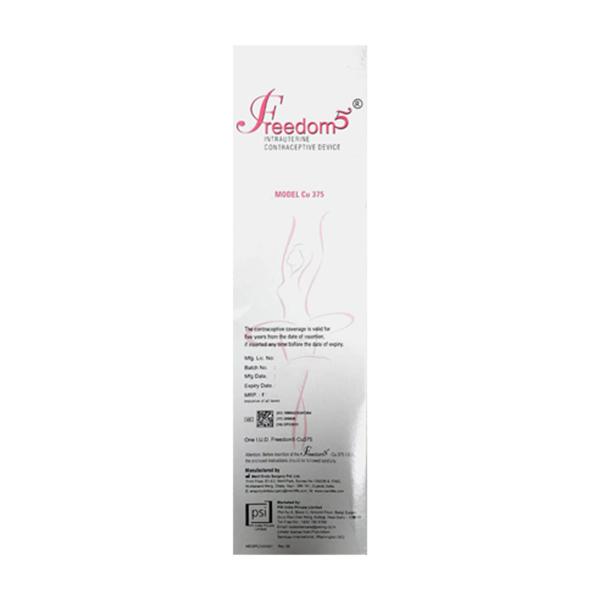 FREEDOM5 MODEL CU 375 INTRAUTERINE CONTRACEPTIVE Device 1's