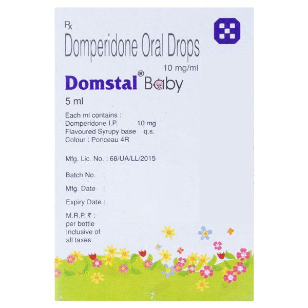 Domstal Baby Delicious Strawberry Flavour Drops 5ml