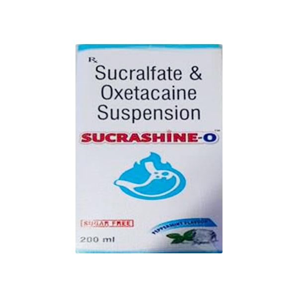 SUCRASHINE O SUGAR FREE PEPPERMINT FLAVOUR Suspension 200ml