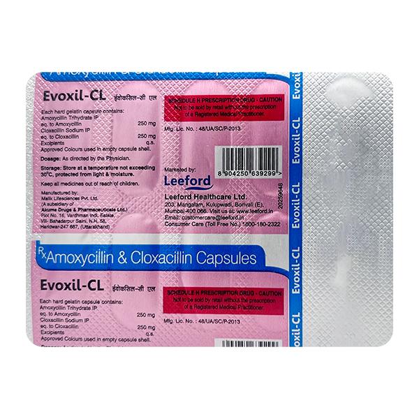 EVOXIL CL Capsule 10's